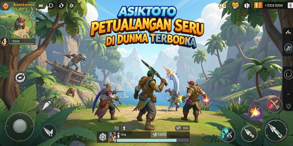 Tampilan gameplay ASIKTOTO yang menawan dan mengasyikkan dalam dunia Open World.