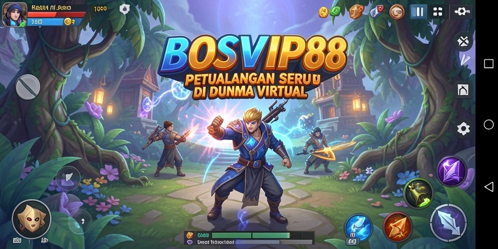 Tampilan gameplay seru dan mendebarkan di dunia petualangan.