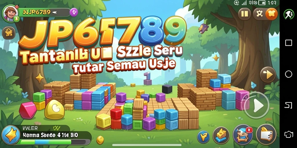 Screenshot gameplay seru JP6789 yang menampilkan puzzle menantang.