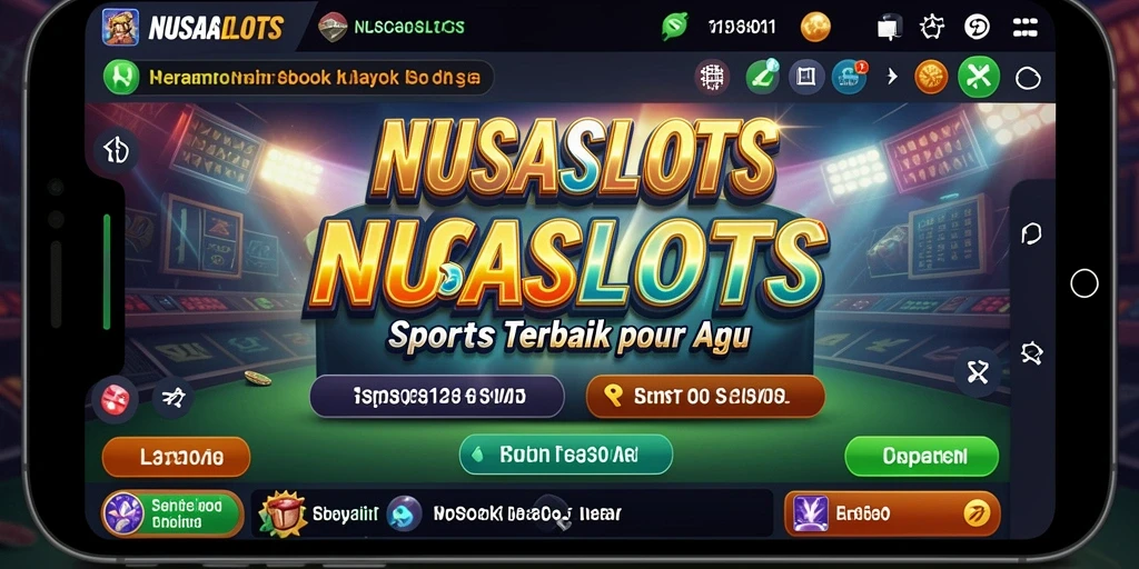 Tampilan menarik dari gameplay NUSASLOTS yang penuh aksi.