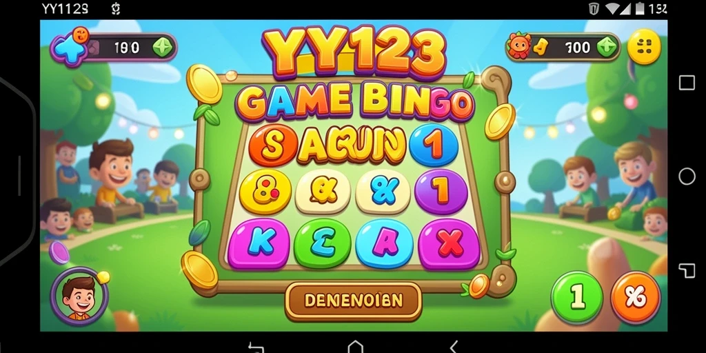 Screenshot gameplay seru dari permainan Bingo YY123.