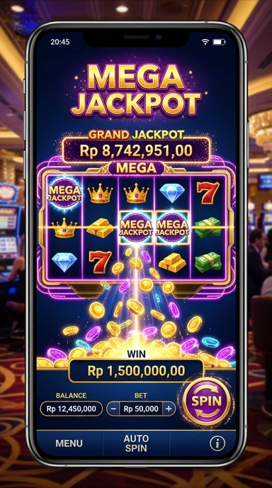 Tampilan antarmuka h03 yang sederhana dan intuitif.